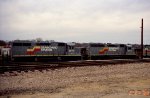 CSX 2579 & 6754 outside the yard office